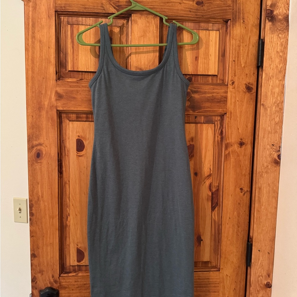 Teal Vuori Halo Essential Midi Dress